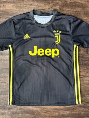 JUVENTUS SOCCER JERSEY BLACK - M